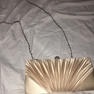 Small nude clutch
